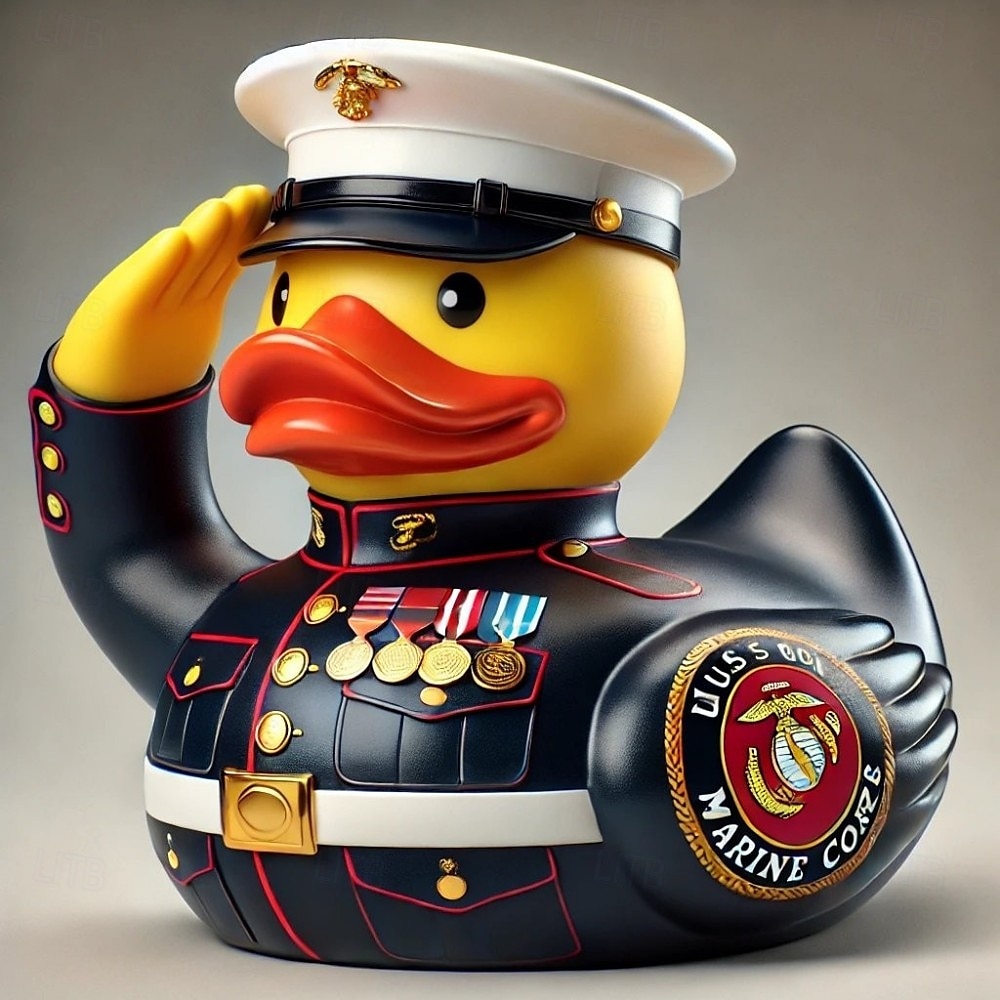 Veteran Tribute Duck Resin Decoration, Mini Military Rubber Duckies in Army Uniform, Veteran Ducks for Jeeps Ducking, Veterans Day Gifts and Decorations 2025 - CAD $17.99 –P8