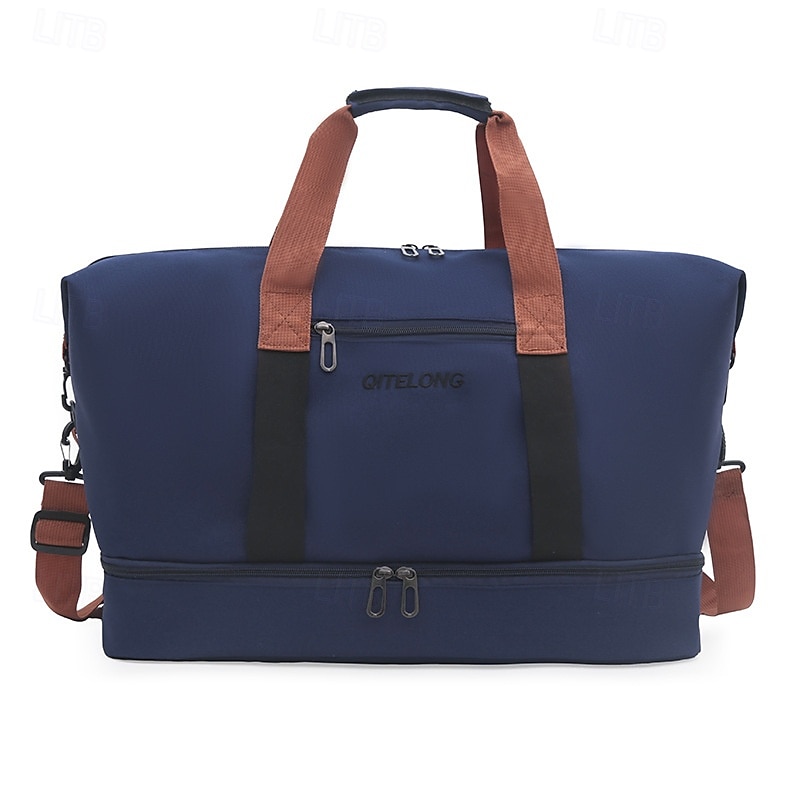 Sac de voyage week-end avec compartiment à chaussures, sac de sport avec séparation humide et sec pour femmes et hommes, sac fourre-tout léger de grande capacité pour les voyages, le sport et le de 2025 ? $13.99 –P8