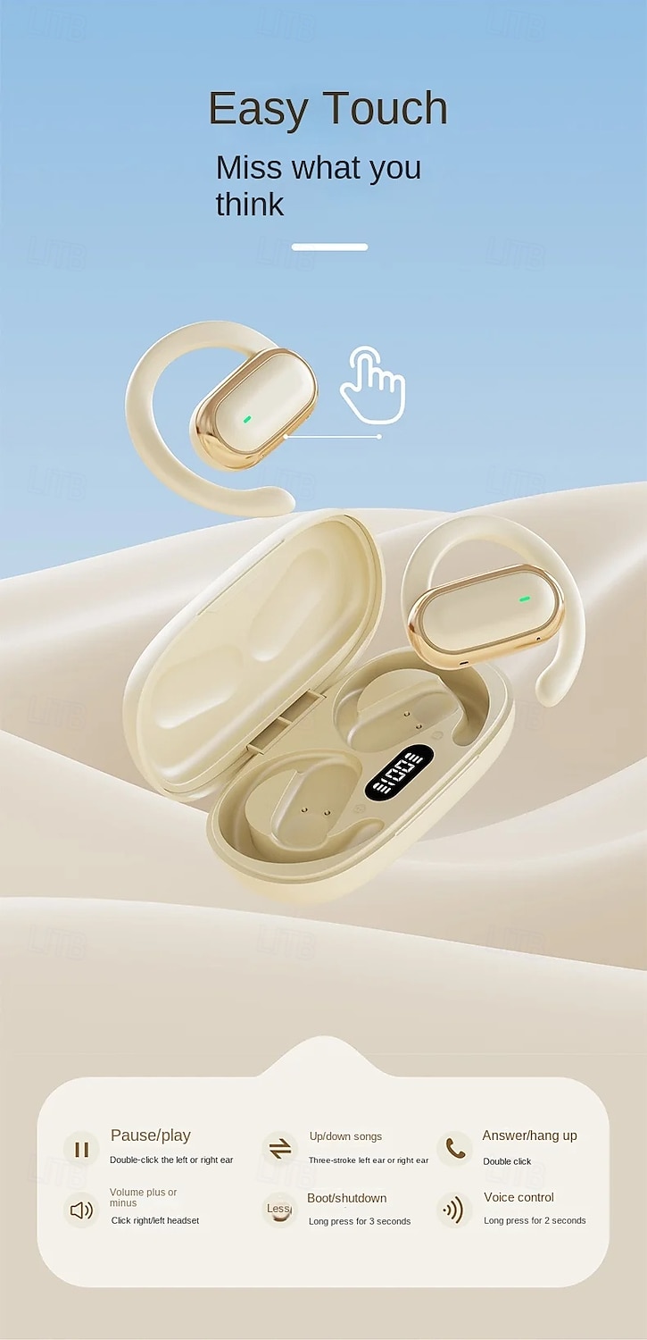 X96 Wireless Bluetooth 5.3 Earbuds with Touch Control Noise Reduction Type-C Charging and Long Battery Life for Mobile Devices 2025 - $23.99 –P8