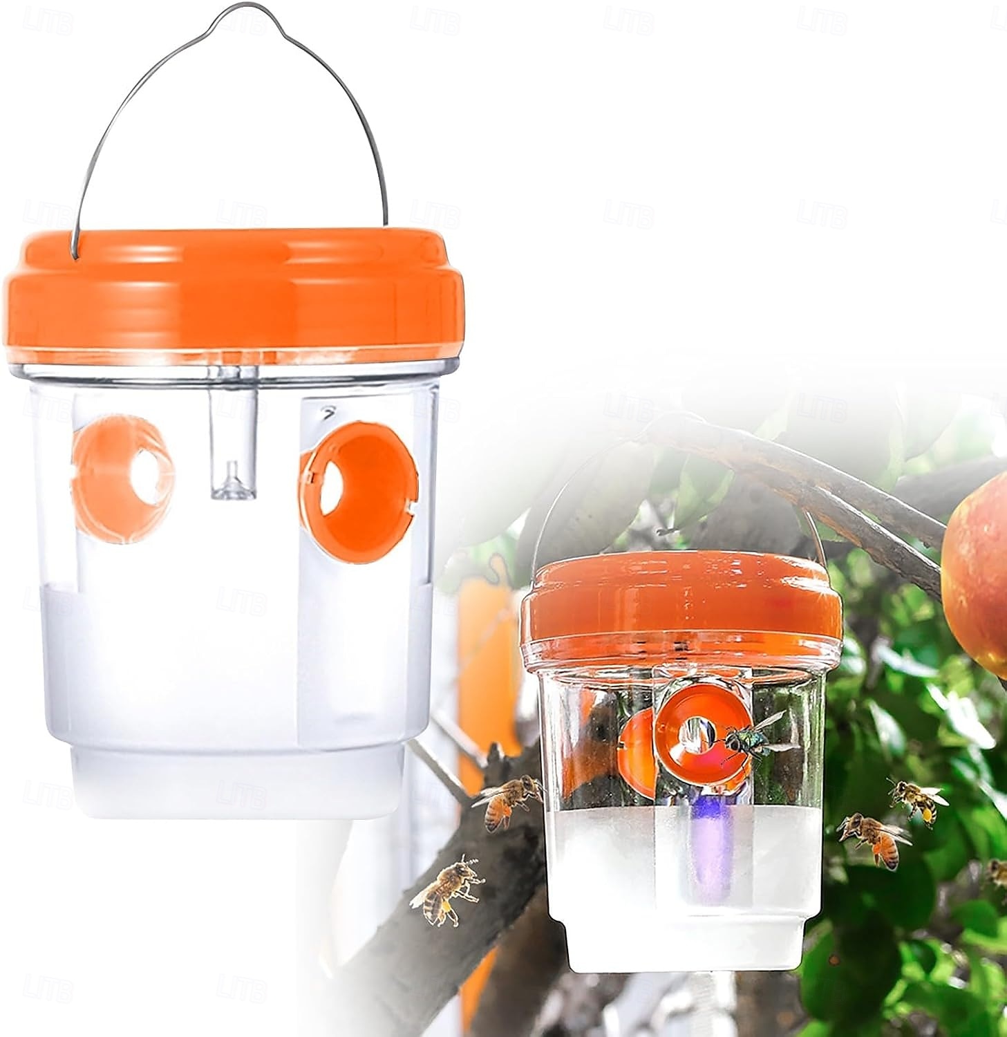 Pièges à guêpes suspendus pour l'extérieur, piège à abeilles solaire pour l'extérieur, pièges à frelons, attrape-guêpes pour l'extérieur du jardin de 2025 ? $11.99 –P10
