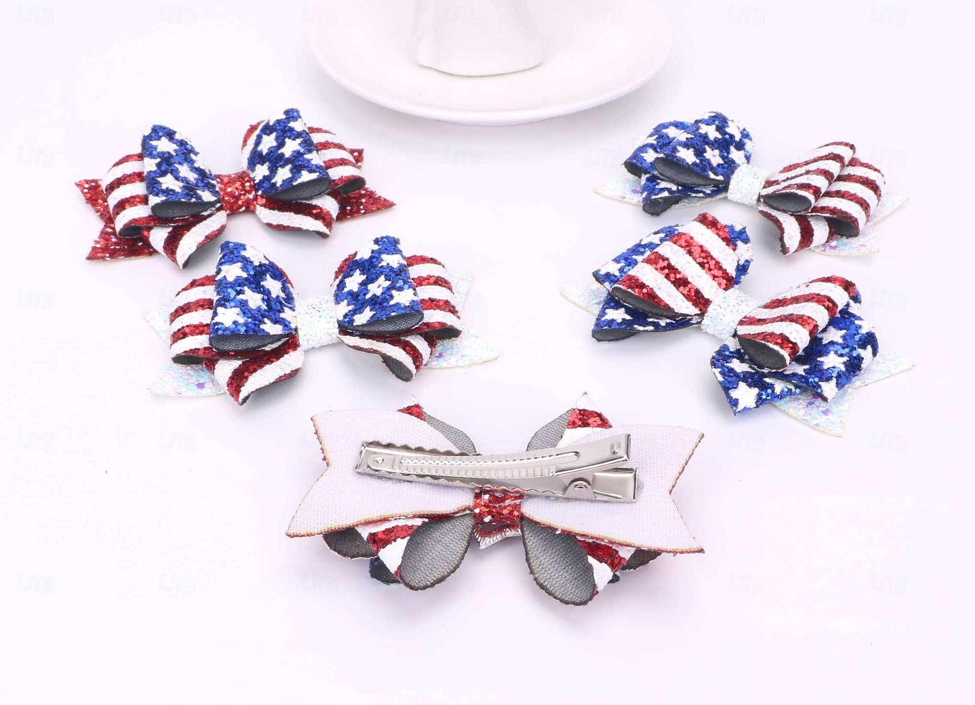 250ή Επέτειος ΗΠΑ Κορδέλα κεφαλής Σημαία ΗΠΑ Καθημερινό Ενηλίκων Γυναικεία ημιπεντηκονταετής Μασκάρεμα Ημέρα ανεξαρτησίας Causal Φεστιβάλ Ντύνομαι 2026 - $12.49 –P4