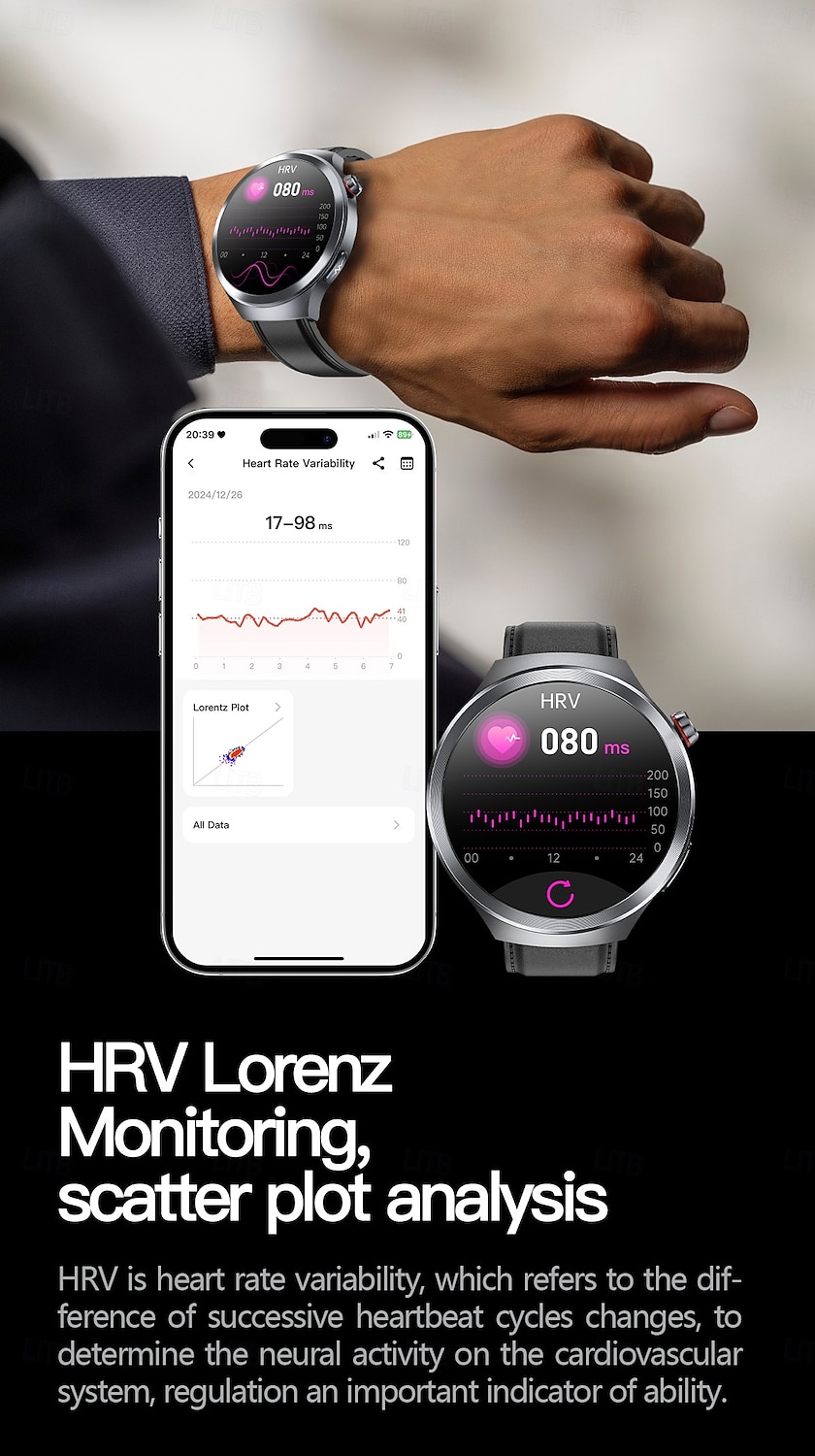 ET475 Smart Watch 1.73 inch Smartwatch Fitness Running Watch Null Pedometer Sedentary Reminder Alarm Clock Compatible with Null Men Message Reminder Step Tracker IP68 45mm Watch Case 2025 - $111.99 –P7