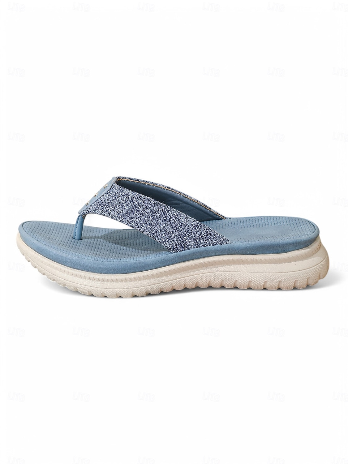 Sandales tongs pour femmes avec semelle coussinée – chaussures décontractées et légères à enfiler pour les promenades estivales et les journées à la plage de 2025 ? $32.99 –P1