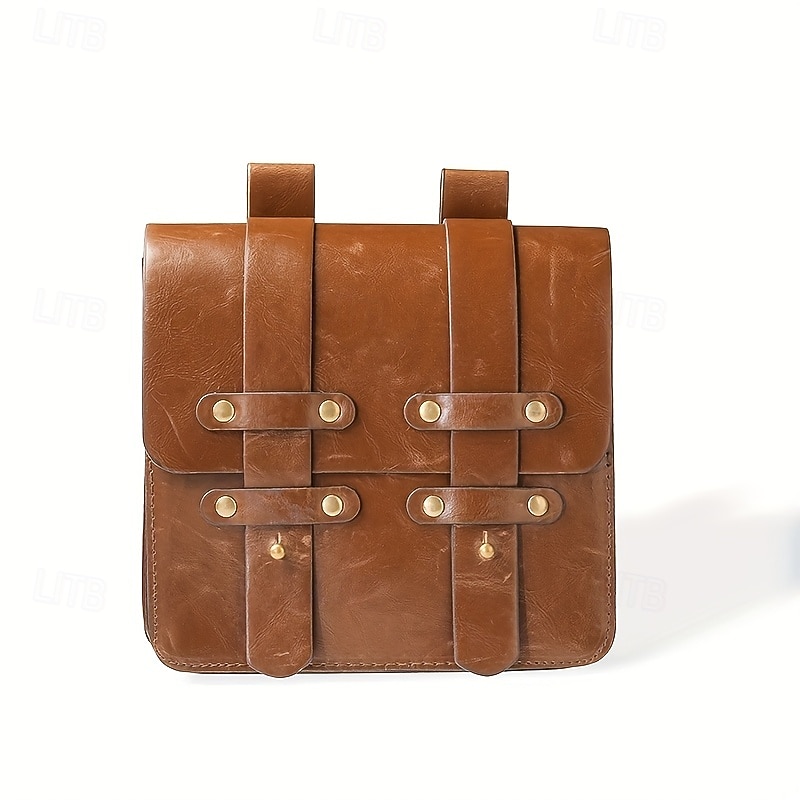Retro Antiguo Punk y gótico Medieval Traje de cosplay Bolsa de cinturón Bolsa de dados Vikingo Ranger Disfraz Hombre Mujer Celta Vikingo Víspera de Todos los Santos Mascarada Rendimiento Feria del 2026 - $21.99 –P5