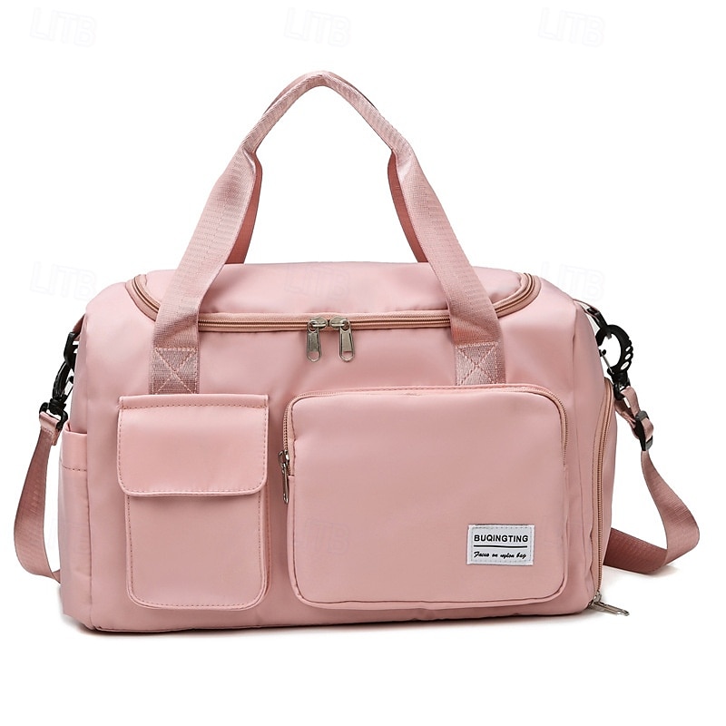 Bolsa de viagem de fim de semana, bolsa esportiva com compartimento para sapatos, bolsa de ginástica com compartimento para roupas molhadas e secas para mulheres e homens, bolsa de ombro de grande de 2025 por $20.99 –P8
