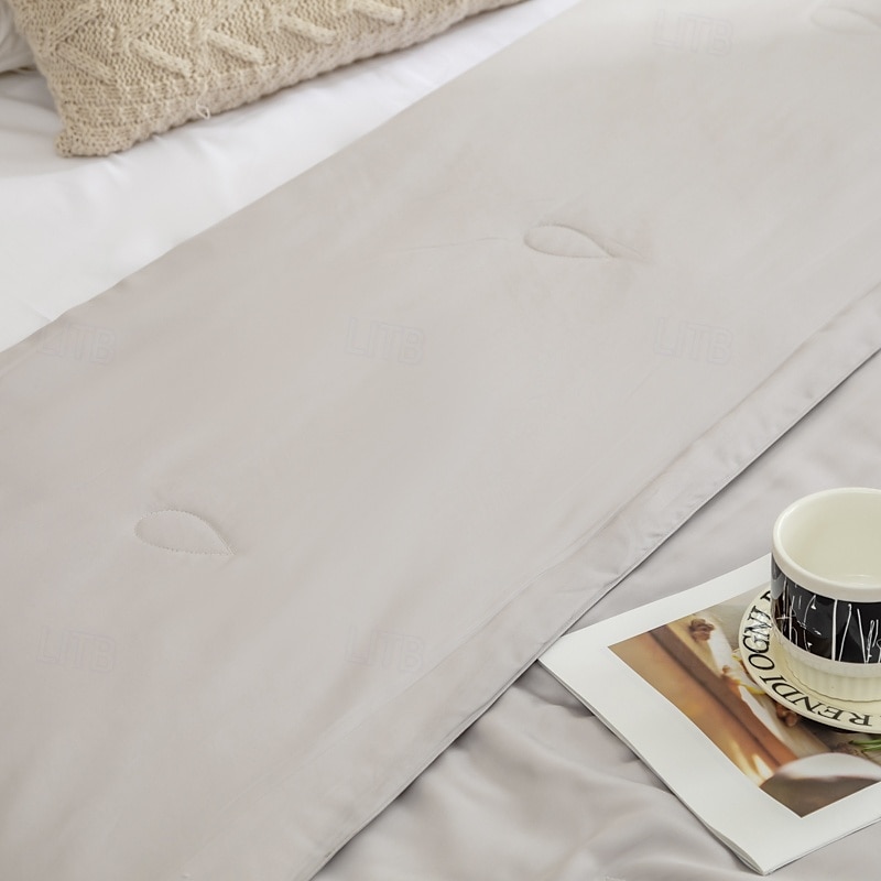 Kylande Täcke Comforter Andningsbar Tencel Lyocell Fiber Täcke Drottning Kylande Filt för Varm Sömnare Lätt Duvet för Sommar Grön Rosa 2025 - $79.99 –P8