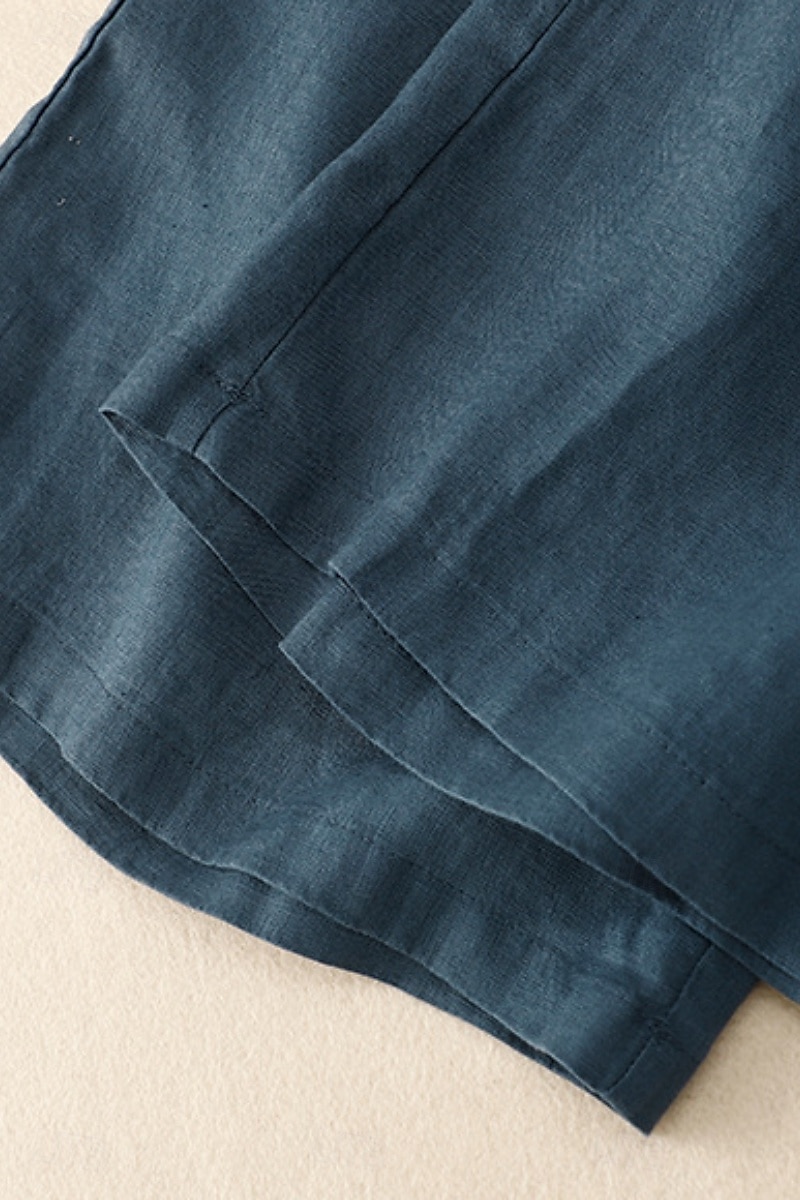Per donna Pantaloni in cotone e lino Pantaloni Eleganti Moda Streetwear Lunghezza intera Naturale Semplice Tasca Elastico in vita All'aperto Confortevole Streetwear Uscire Aalbicocca Nero Blu Zenzero del 2025 a $30.99 –P19