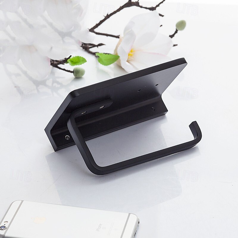 porte-serviettes créatif / multifonction contemporain en aluminium 1 pièce à fixation murale de 2025 ? $19.49 –P3