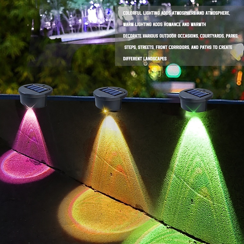 Solar Step Lights LED Solar Deck Lights for Fence Waterproof Swimming Pool Side Lights for Stairs Pool Fence Yard Patio and Pathway 10pcs 5pcs 3pcs 1pc 2026 - $16.49 –P2