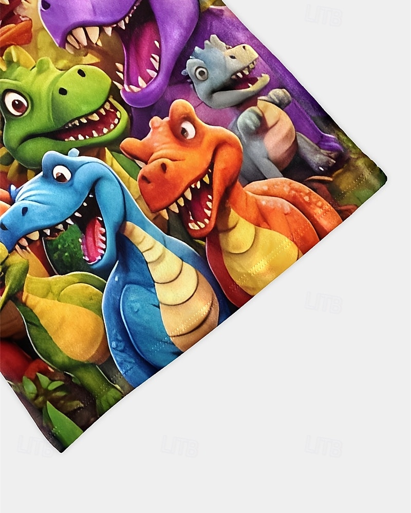 Jungen 3D Dinosaurier T-Shirt Kurzarm Sommer Frühling Mode Basic Kinder 4-12 Jahre Rundhalsausschnitt Outdoor Lässig Täglich Normale Passform 2025 - $14.49 –P5