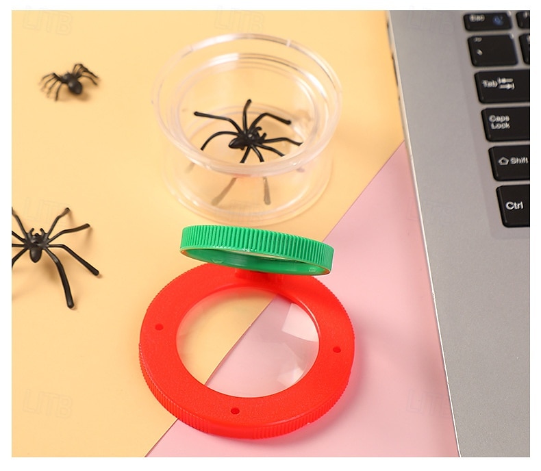 12-Pack Bug Catcher Kit with Magnifying Glass Plastic Insect Observation Jars Nature Exploration Science Educational Tool Bug Collector Containers with Tweezers 2025 - $40.99 –P10