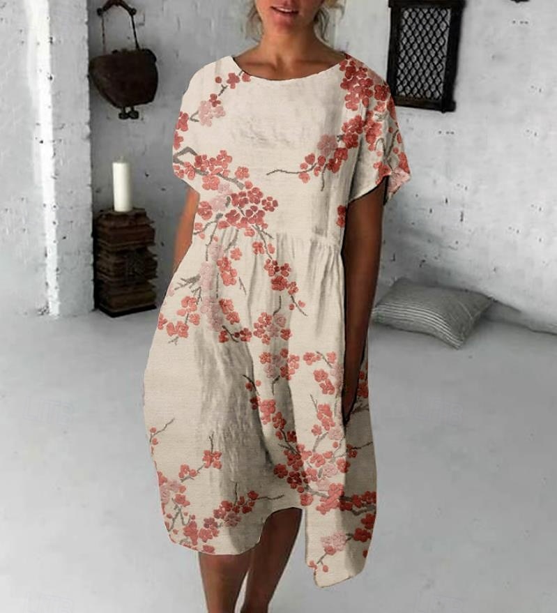 Női Midi ruha Hüvelyruha Bodycon ruha Szabadság Alkalmi Boho Napi Alkalmi Tengerpart Normál Virágos Grafika Ujjatlan Terített nyak Világossárga Medence Égszínkék Narancssárga Nyár Tavasz 2025 - $18.99 –P4