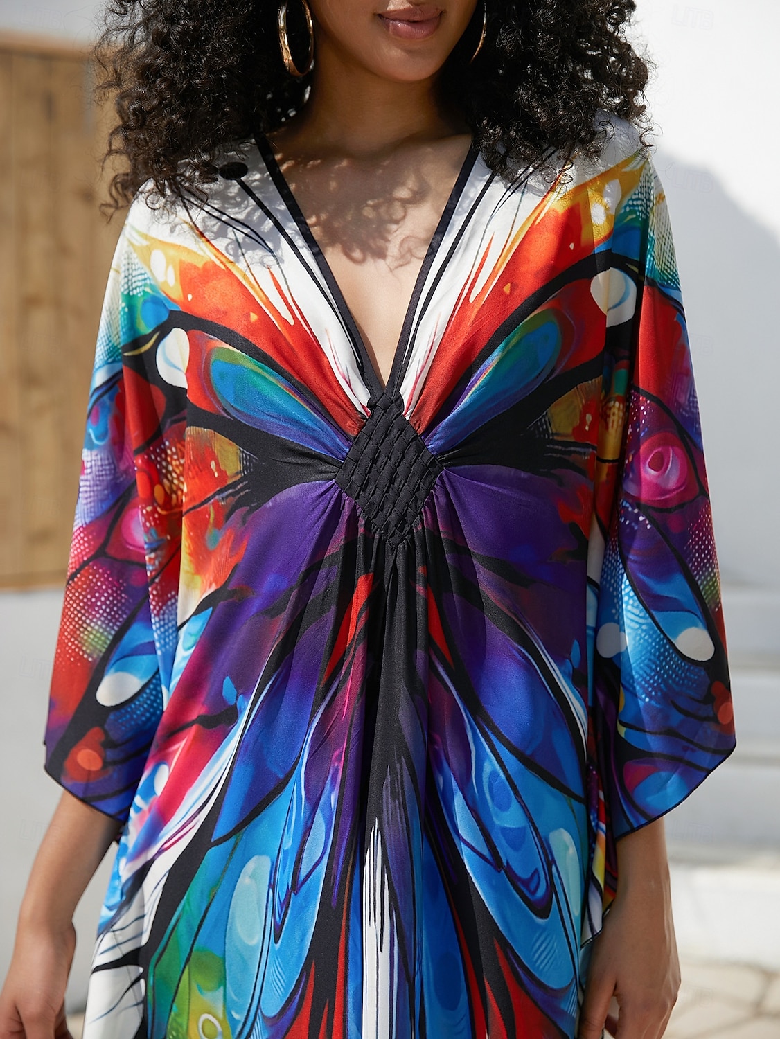 Halloween Kjoler Kaftan Stolthet Regnbue Fritid Voksne Dame Halloween Karneval Pride-parade Pride måned Enkle Halloween-kostymer Kle deg opp 2025 - $37.99 –P13