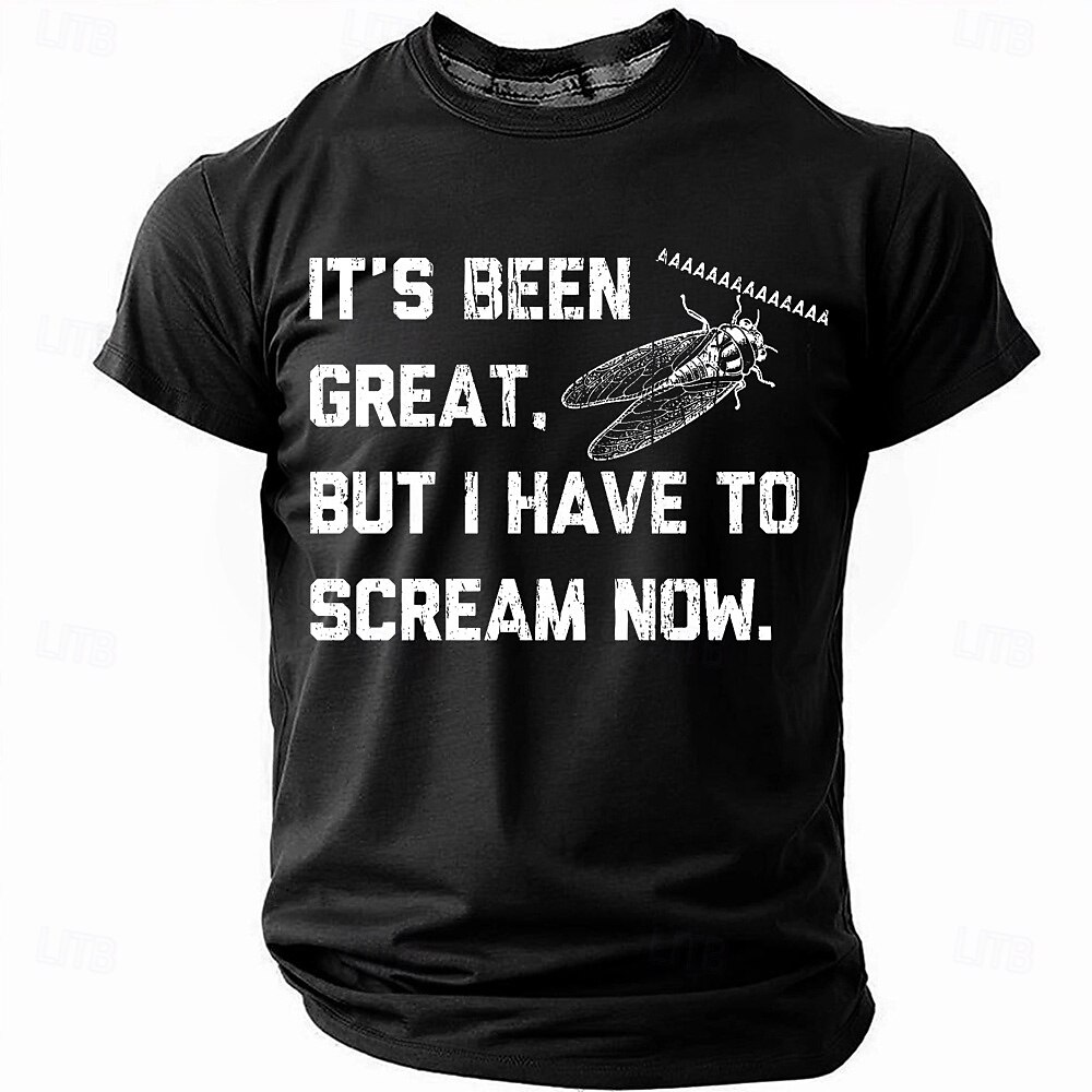 Herren Tiermotiv Lustig T Shirt Kurzarm T-Shirt 3D-Druck Rundhalsausschnitt Rundhals Hemd Mode Täglich Lässig Straße Lässig Täglich Schwarz Weiß Rote Sommer Frühling Ganzjahres Bekleidung S M L XL 2025 - $17.99 –P2