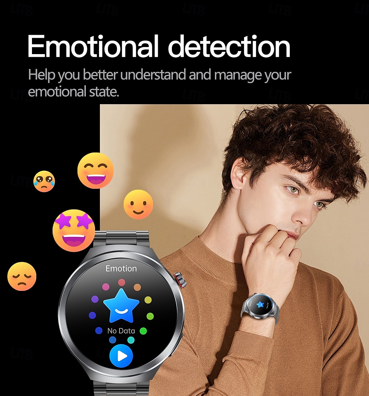 ET475 Smart Watch 1.73 inch Smartwatch Fitness Running Watch Null Pedometer Sedentary Reminder Alarm Clock Compatible with Null Men Message Reminder Step Tracker IP68 45mm Watch Case 2025 - $111.99 –P9