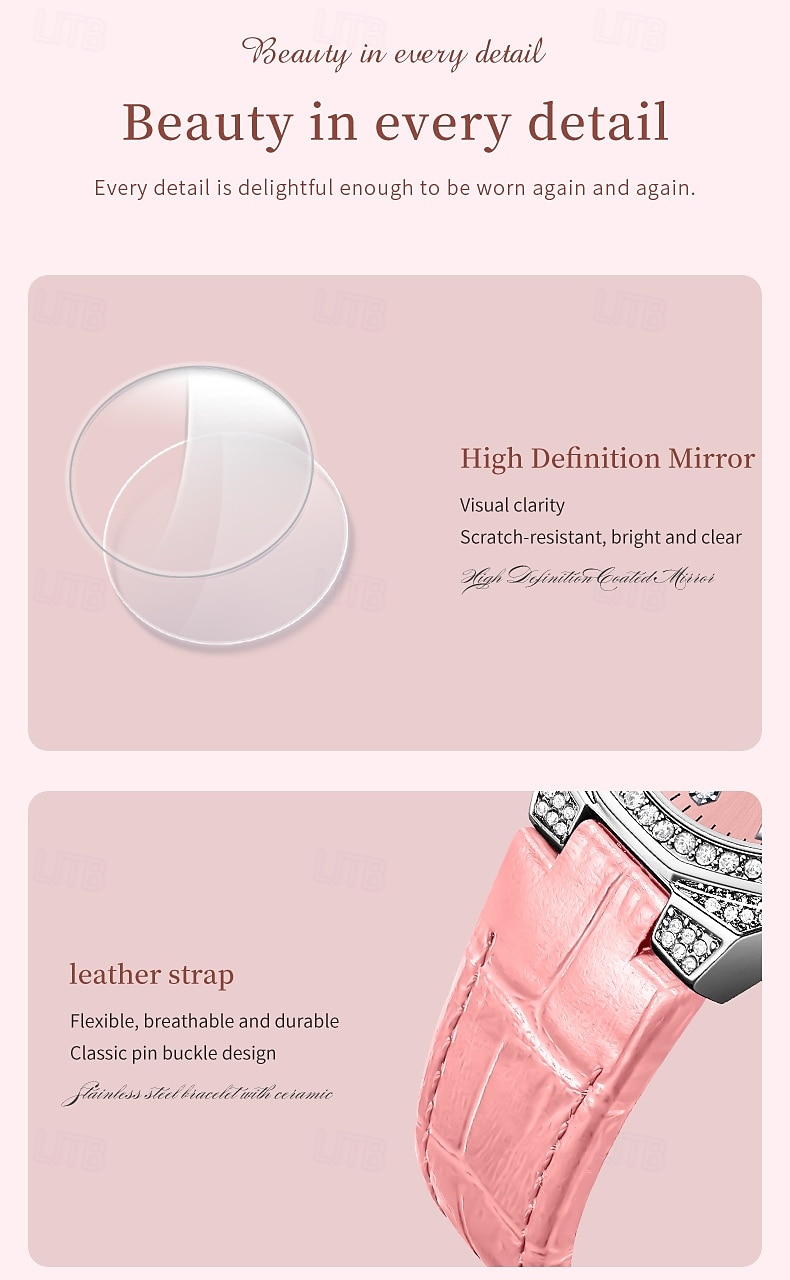 OLEVS 5606 Mother's Day Gift for Women's Watch Luxury Original Quartz Watch Waterproof Luminous Diamond Watch Fashion Elegant 2026 - $31.99 –P8