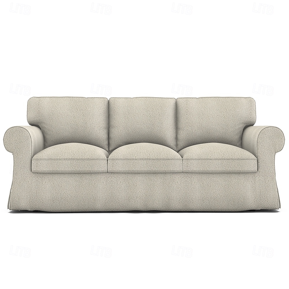 غطاء أريكة مقاوم للماء بلون سادة وأغطية مبطنة للحيوانات الأليفة 2025 - $148.99 –P8