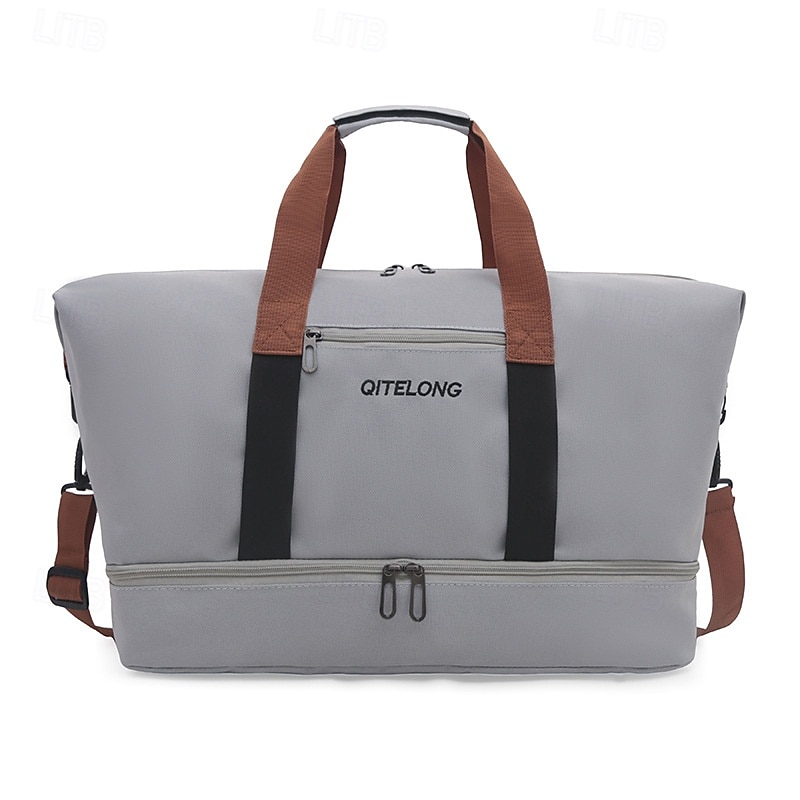 Sac de voyage week-end avec compartiment à chaussures, sac de sport avec séparation humide et sec pour femmes et hommes, sac fourre-tout léger de grande capacité pour les voyages, le sport et le de 2025 ? $13.99 –P7
