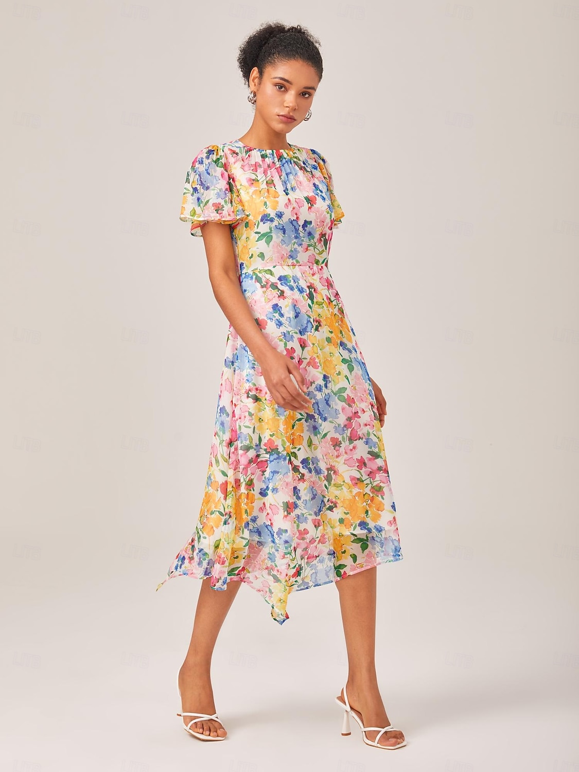 Dámské Duhová Léto Tričkový Elegantní XS S M 2025 - $97.99 –P1