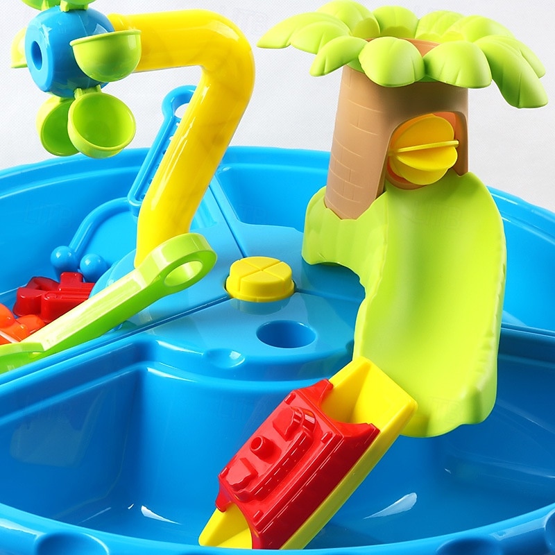 watertafel voor peuters 3-5 1-3 - buiten watertafel voor kinderen - zand sensorische tafel strand zomer speelgoed zandbak activiteitentafel buiten water speelgoed spettertafel watertafel voor meisjes 2025 - $39.44 –P8