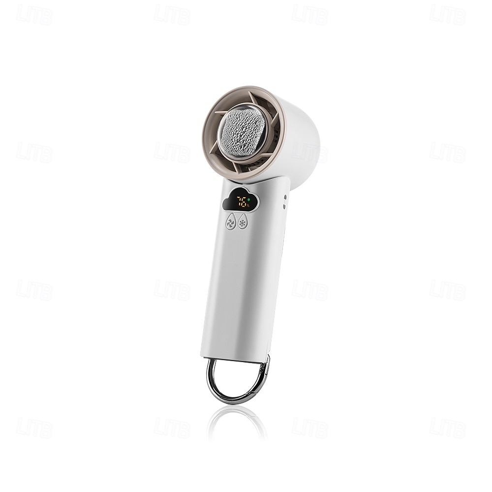 K52 Handheld Cooling Fan with Ice Porcelain Refrigeration, 13000rpm Motor, 100-Speed Stepless Control, Foldable Design, LED Display, and Type-C Charging – Portable Mini Fan for Summer Travel & Office 2025 - $24.99 –P6