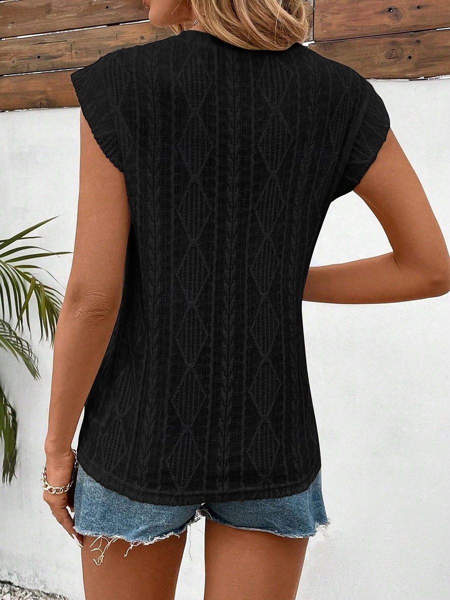Pentru femei Camisole Tank Top Simplu De Bază Modern Fără manșon Stil Nautic Topuri obișnuite Zilnic Concediu Negru Alb Roz Îmbujorat Albastru celest Mov Vară 2025 - $16.99 –P18