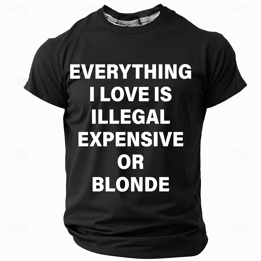 Herr Rolig Slang T-shirt Kortärmad T-shirt 3D-tryck Rund hals Skjorta Mode Dagligen Gata Ledigt Dagligen Svart Rubinrött Blå Sommar Vår Kläder S M L XL XXL XXXL 2025 - $17.99 –P4