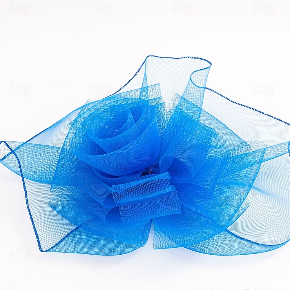 Päähine Tylli Fedora Hattu Häät Syntymäpäivä Iltajuhla Tee-juhla Hevoskilpailu Vintage Suloinen Kukallinen Päähine 2026 - $21.99 –P8