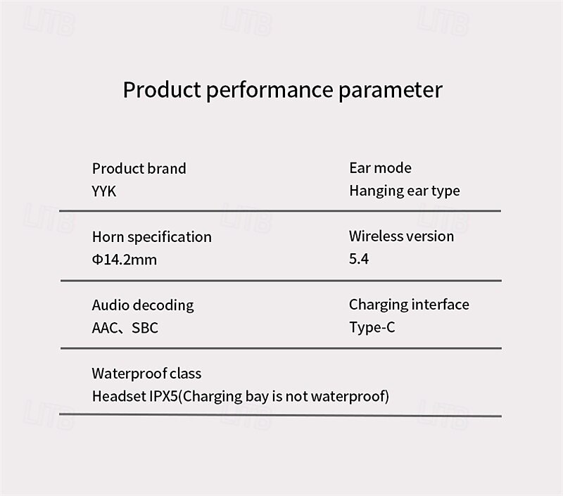 Open Ear Bluetooth Ear Hook Headphones with AI Translation Long Battery Life for Sports and Travel 2025 - €26.9 –P11