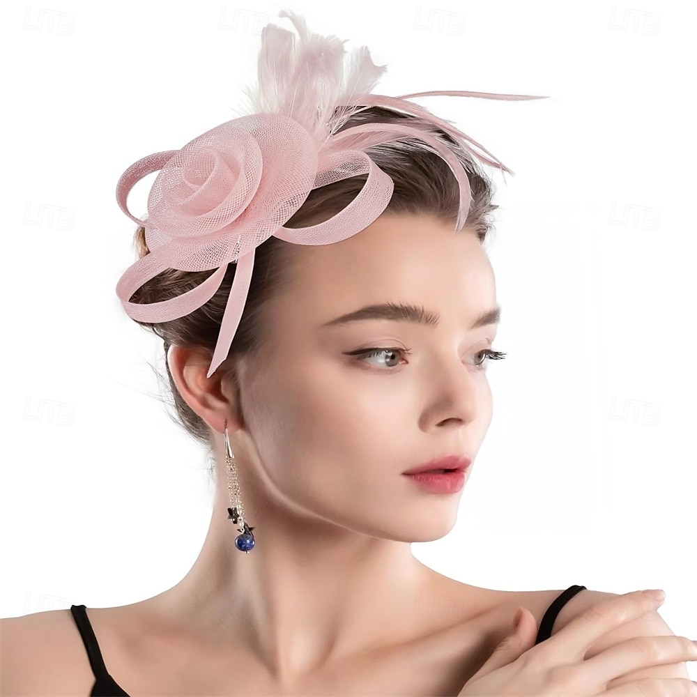 fascinators hatter for kvinner kentucky derby hatter for kvinner teselskap hatter for kvinner kentucky derby antrekk 2025 - $32.99 –P4