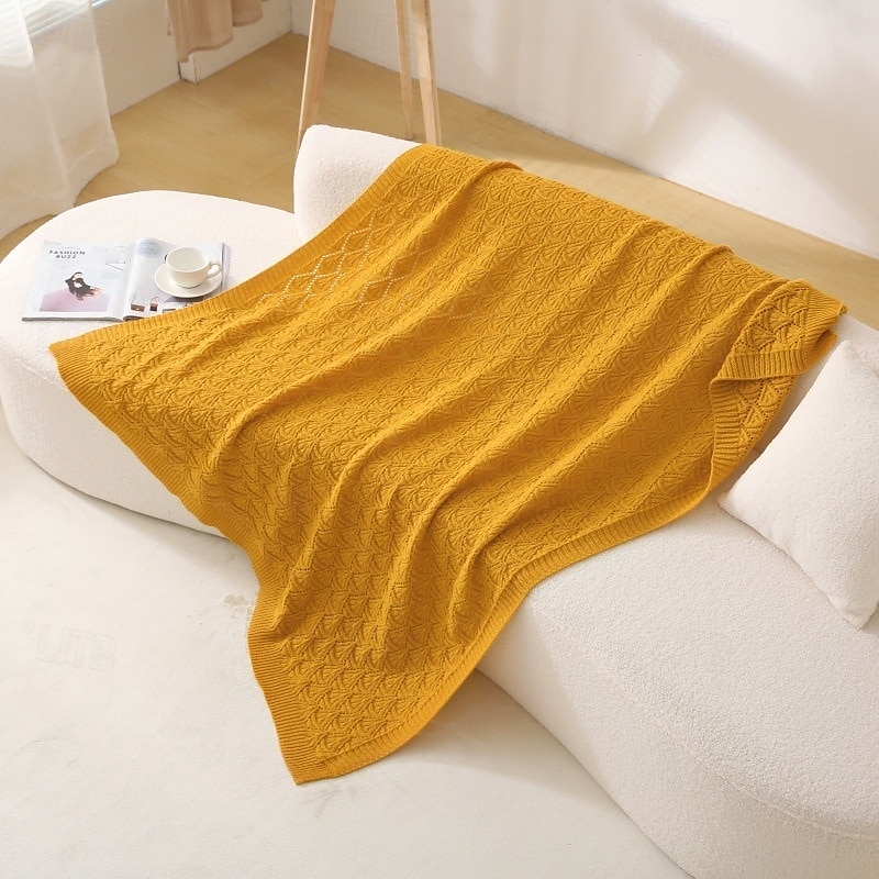 sofffilt för soffmjuk boho säng slängfilt, mysig filt för sommaren, söta lätta filtar &kastar för soffa, stol, heminredning, kvinna, man 2025 - $37.99 –P6