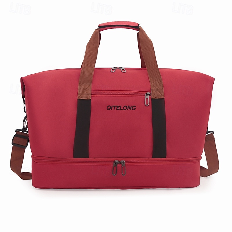Sac de voyage week-end avec compartiment à chaussures, sac de sport avec séparation humide et sec pour femmes et hommes, sac fourre-tout léger de grande capacité pour les voyages, le sport et le de 2025 ? $13.99 –P9