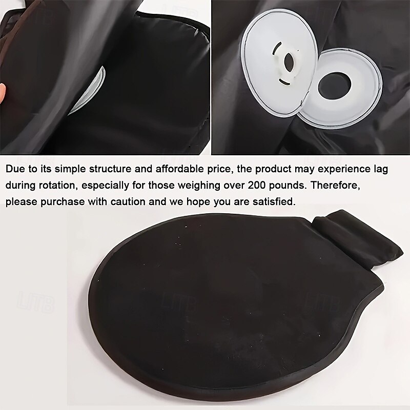 360 Rotatie Auto Zitkussen Universele Antislip Lichtgewicht Ronde Pad Handwasbare Geweven Polyester Het Hele Seizoen Draagbaar Geschenk 2025 - $24.99 –P2