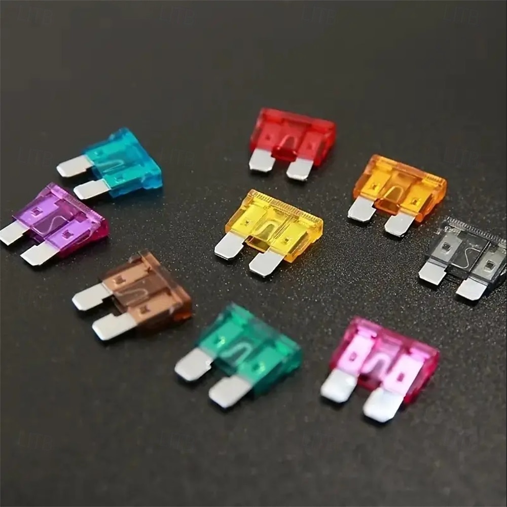 Kit de 306 peças de Fusíveis de Carro Mistura de Fusíveis Médios e Pequenos Fusível de Circuito de Auto e Motocicleta com Caixa de Armazenamento de 2025 por $35.99 –P6