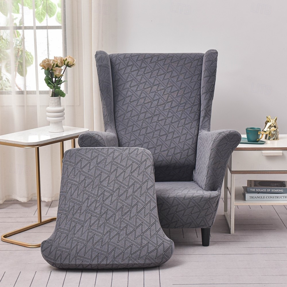 Copripoltrona con schienale alto, in tessuto jacquard elasticizzato, per poltrone con schienale alto, copripoltrona con schienale alto, protezione antiscivolo per mobili, per l'arredamento della casa, del 2025 a $42.99 –P9