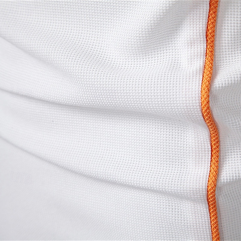 Per uomo Magliette Polo a Nido d'Ape Maglia da golf Lavoro Casuale Bavero Manica Corta Essenziale Moderno Blocco di colori Patchwork Bottoni Estate Vestibilità regolare Nero Bianco Blu marino Verde del 2025 a $18.99 –P7
