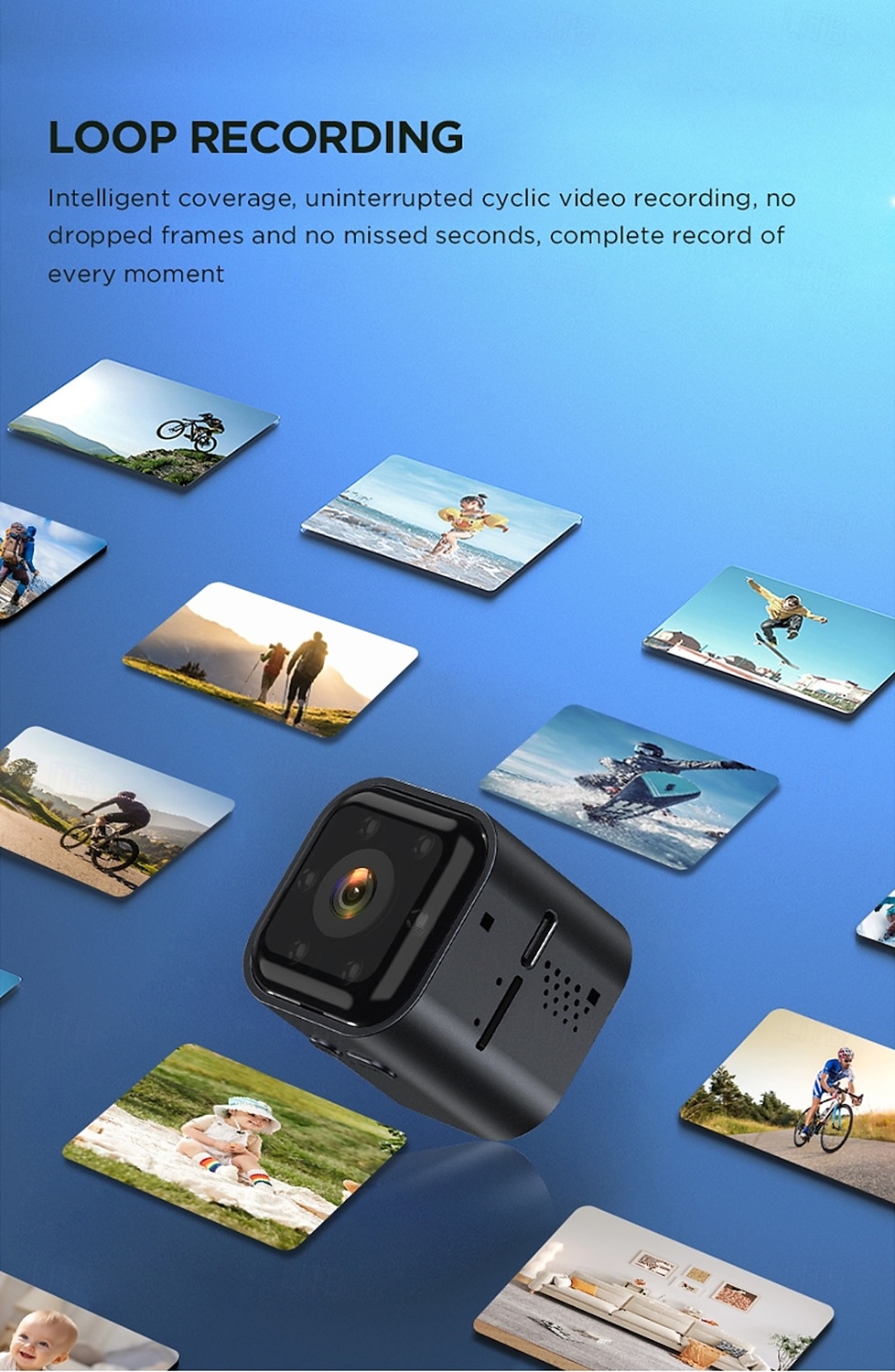 A3 1080P Mini IP WiFi Camera Nachtzicht Bewakingscamera met Tweewegs Intercom Audio Video Beveiliging voor Huisbewaking 2025 - $42.99 –P6