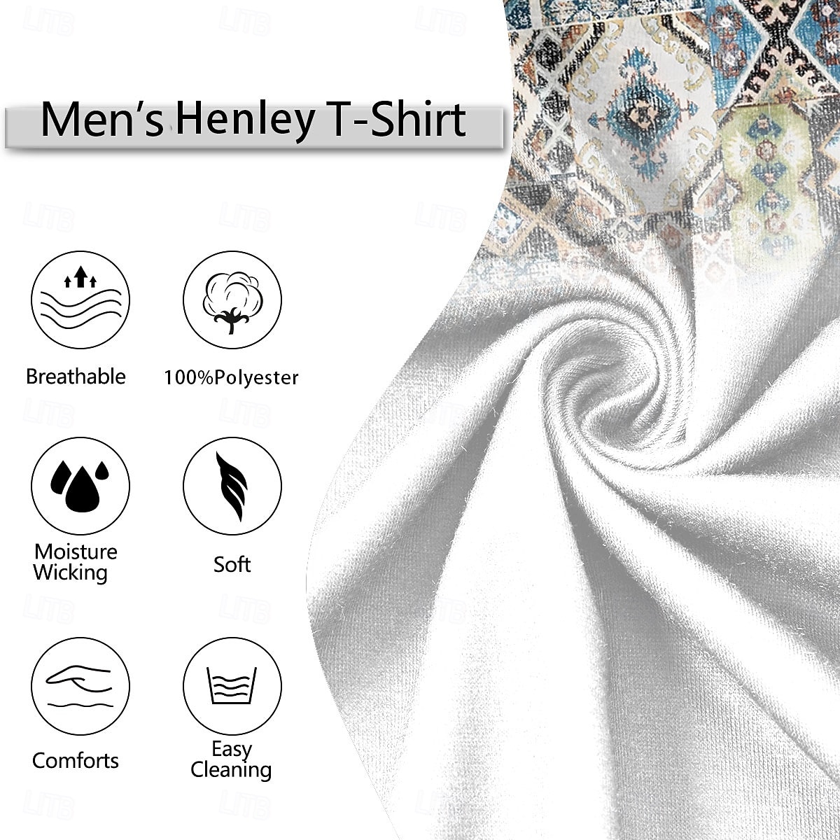 Pánské Květiny Retro Bez rukávů Tričko Henley Bez rukávů Vinobraní Módní Designové Venkovní Ležérní Denní Léto Jaro & podzim Bílá Bílomodrá Modročerná Zelená / černá Henley Tričko Henley 2026 - $16.49 –P2