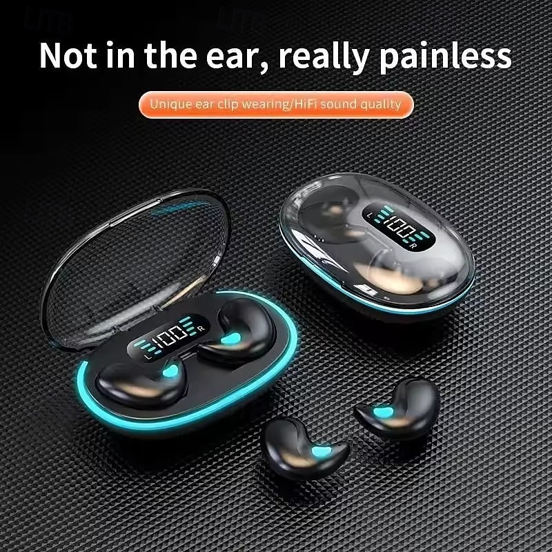 X55 Αληθινά Ασύρματα Ακουστικά Bluetooth 5.3 Ενσωματωμένα TWS Ακουστικά με Οθόνη LED για Ταξίδια  Ψυχαγωγία 2025 - $35.99 –P2
