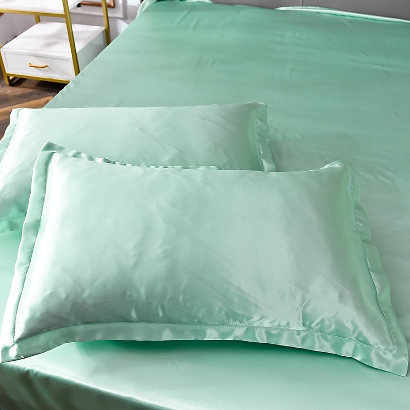 Washed Silk Pillowcase Single Satin Imitation Silk Pillowcase 2025 - $13.99 –P20