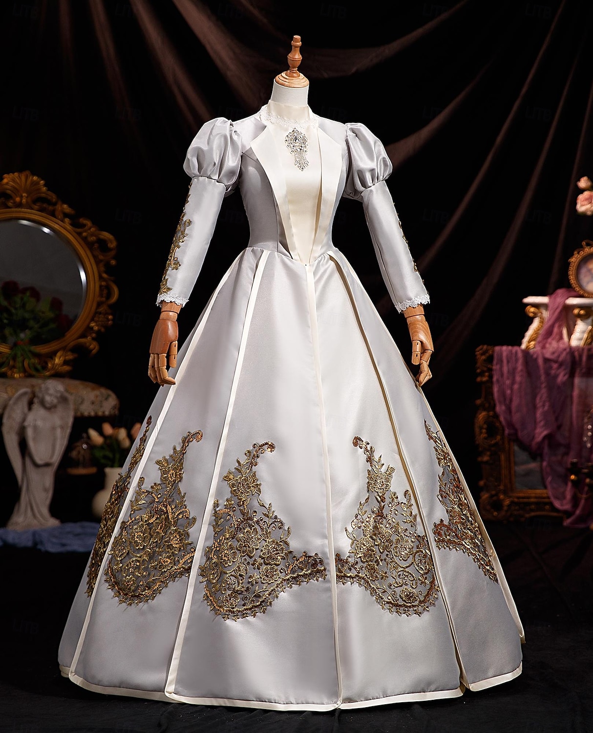 18th Century Women's Rococo Ball Gown Princess Maria Antonietta Rococo Victorian Renaissance Vacation Dress 2026 - $279.09 –P4