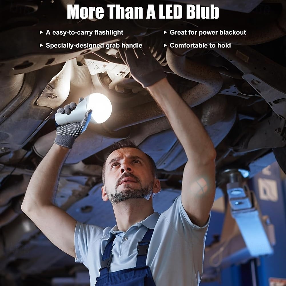 2 шт. 9 Вт портативный зарядный шаровой плафон для освещения кемпинга аварийный светильник с дистанционным управлением для освещения походной палатки 2026 - $29.99 –P9