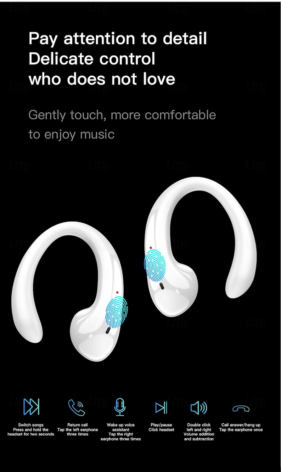 Wireless Earphones With Charging Box Charging Display Suitable For Smartphones Stereo Earphones With Microphone Long-lasting Battery Life 2025 - $19.99 –P13
