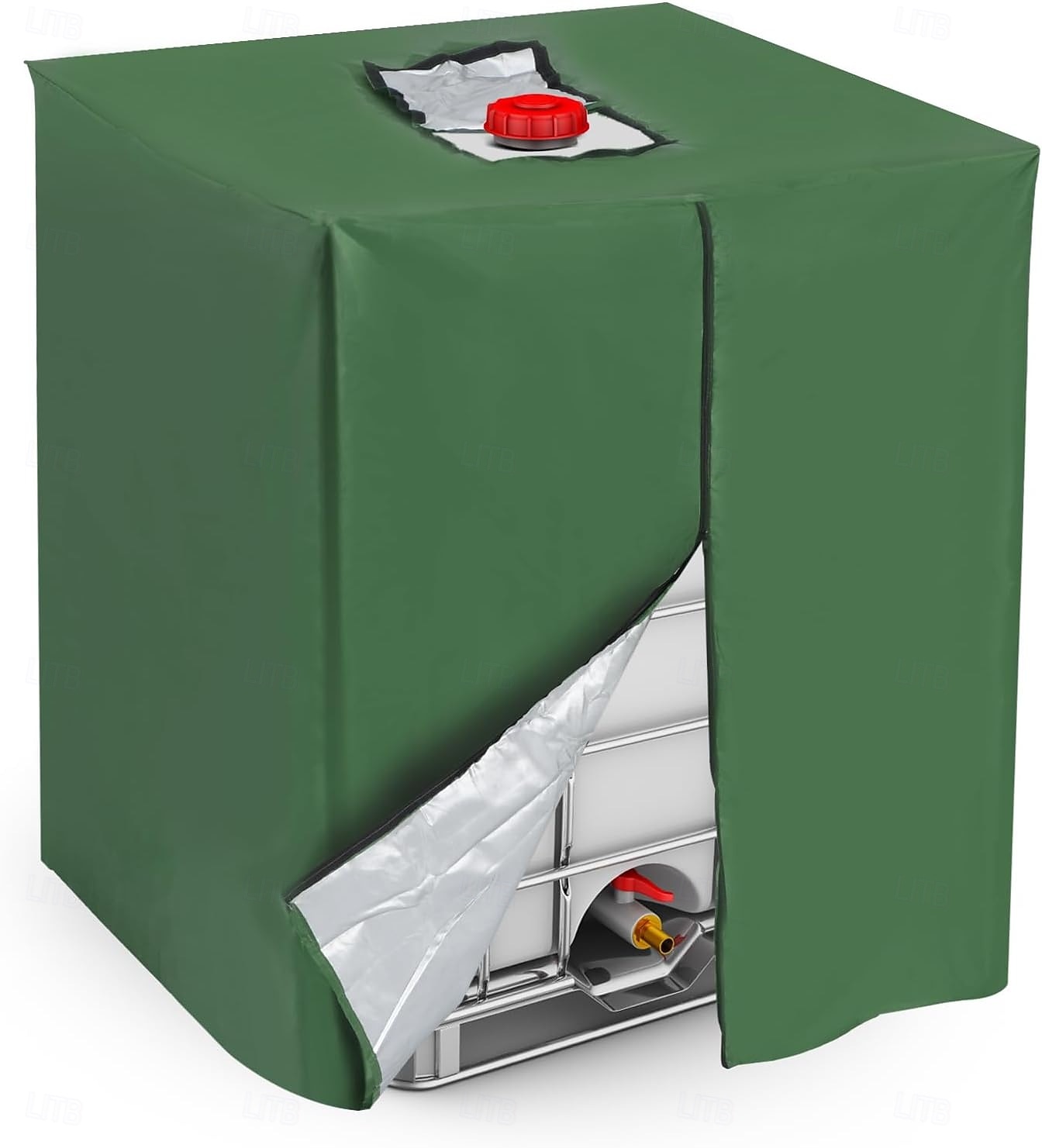 IBC Tote Cover for 1000l 275 Gallon Tote Cover Sunshade Water Proof Protective Hood 1000l, 210D/420D Waterproof Water Tank Cover Protective Cover 2026 - $27.99 –P1