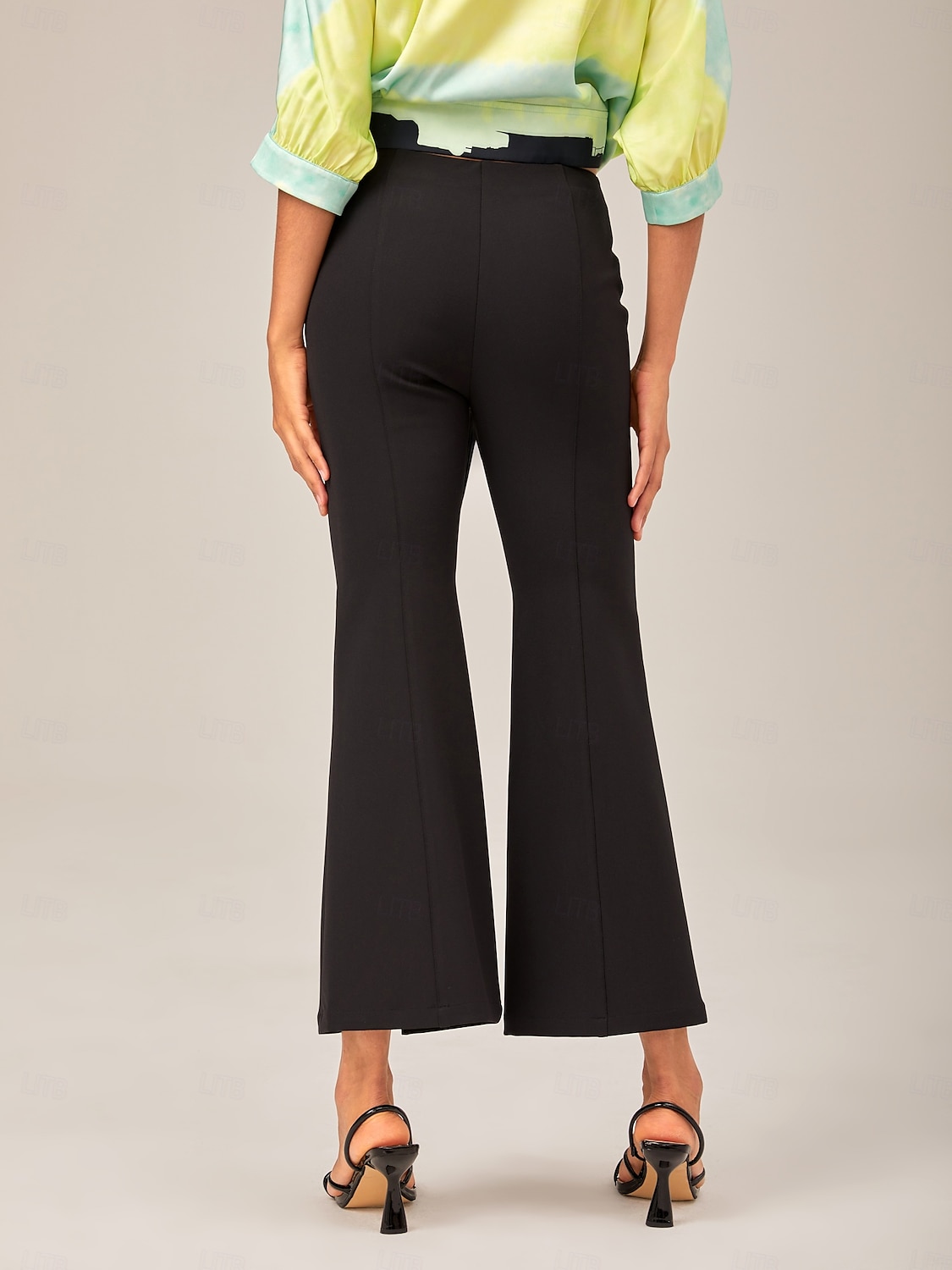 gradient pozadí palma kravata přední top ležérní prázdninový styl 2025 - $53.99 –P7