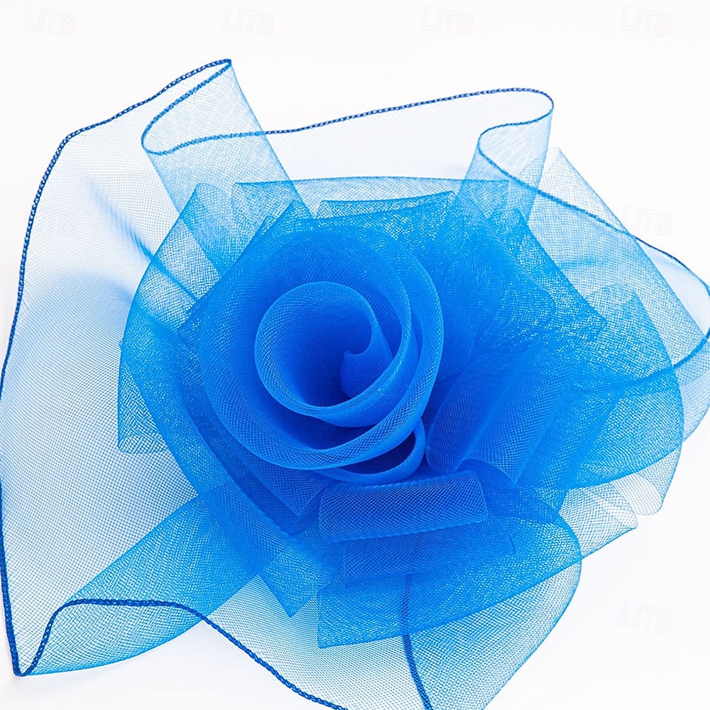 Päähine Tylli Fedora Hattu Häät Syntymäpäivä Iltajuhla Tee-juhla Hevoskilpailu Vintage Suloinen Kukallinen Päähine 2026 - $21.99 –P7