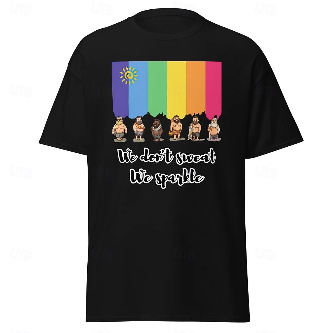 Stolz T-Shirt Ärmel T-Shirt Pride-Shirts Bär LGBTQ Grafik für Paar Herren Damen Erwachsene Heißprägen  für Maskerade Pride Parade Pride-Monat 2025 - $17.49 –P4