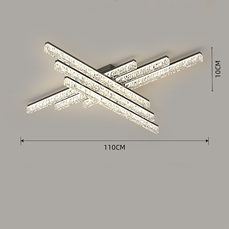 3-flammig 4-flammig 6-flammig 50 cm Dimmbar Deckenleuchten Metall Acryl Modern Nordischer Stil 110-120V 220-240V 2025 - $269.19 –P3