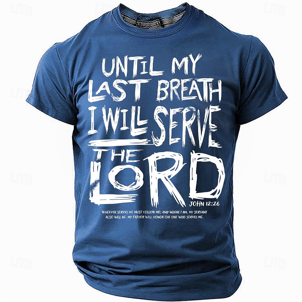Påske Herre Jesus Kristen T skjorte Kortermet T skjorte 3D-utskrift Crew-hals Skjorte Mote Daglig Designer Fest Gate Avslappet Svart Rød Blå Sommer Vår Alle årstider Klær S M L XL XXL XXXL 2025 - AU $29.89 –P2