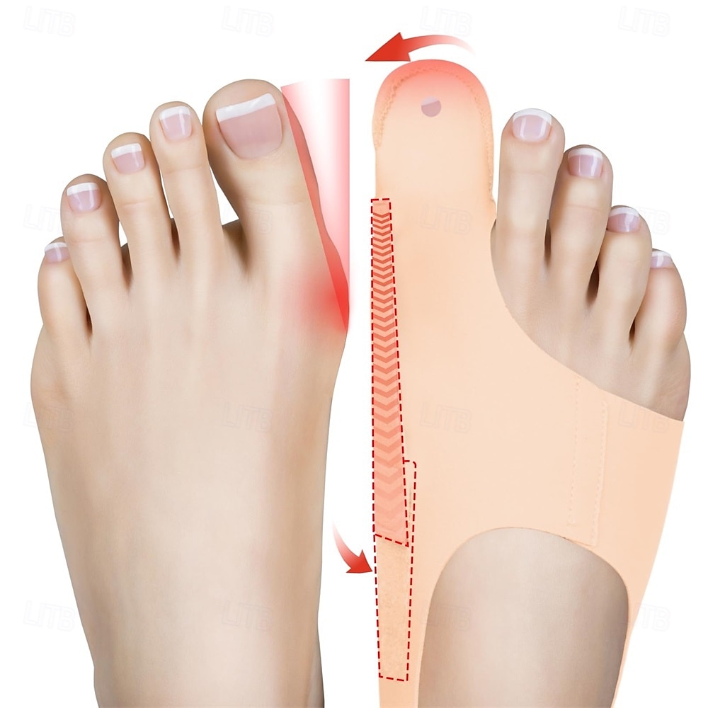 corector de bunion pentru ameliorarea valgusului degetului mare, șosete care pot fi purtate zi și noapte, corectoare de bunion frumoase și practice, îndreptarea degetelor de la picioare pentru femei 2025 - $17.99 –P6